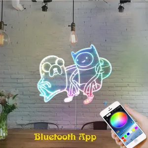 Adventure Time Jake & Finn RGB LED Sign