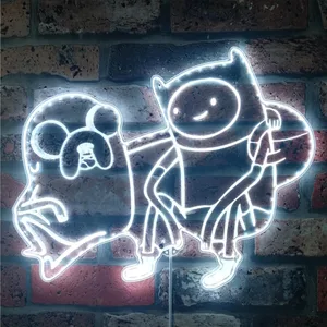 Adventure Time Jake & Finn RGB LED Sign
