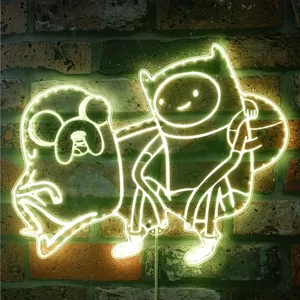 Adventure Time Jake & Finn RGB LED Sign