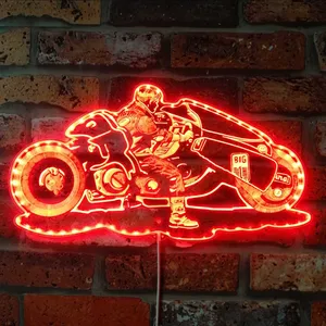 Akira Shotaro Kaneda's Bike RGB LED Sign