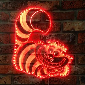 Alice in Wonderland Cheshire Cat RGB LED Sign