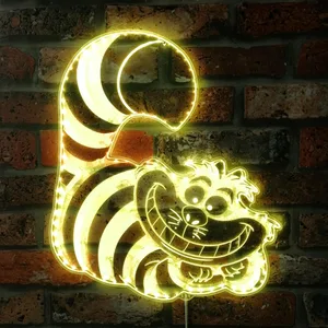Alice in Wonderland Cheshire Cat RGB LED Sign