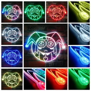 Amazing Digital Circus Pomni RGB LED Sign