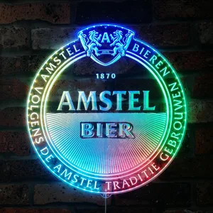Amstel Beer Logo RGB LED Sign