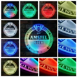 Amstel Beer Logo RGB LED Sign