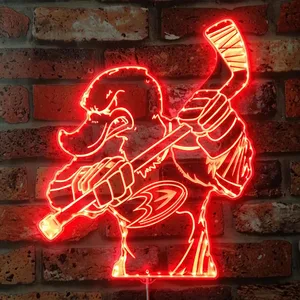 Anaheim Ducks Bardown RGB LED Sign