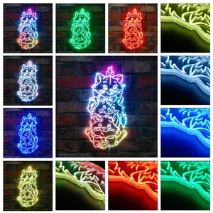 Aristocats Marie Toulouse Berlioz RGB LED Sign