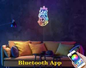 Aristocats Marie Toulouse Berlioz RGB LED Sign