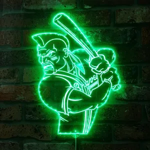 Atlanta Braves Baseball RGB LED Sign