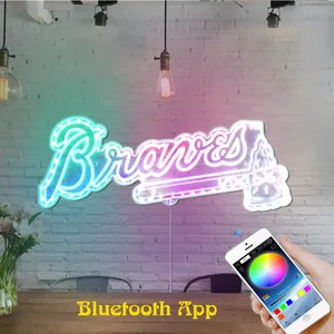 Atlanta Braves Logo RGB LED Sign