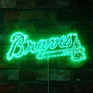 Atlanta Braves Logo RGB LED Sign