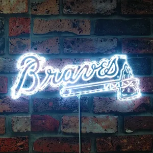Atlanta Braves Logo RGB LED Sign