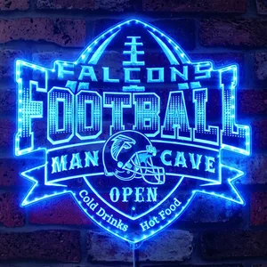 Atlanta Falcons Man Cave RGB LED Sign
