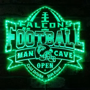 Atlanta Falcons Man Cave RGB LED Sign