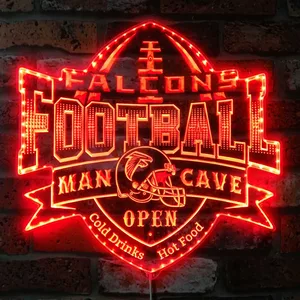 Atlanta Falcons Man Cave RGB LED Sign