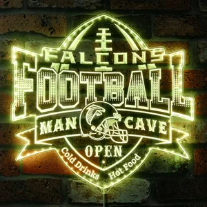 Atlanta Falcons Man Cave RGB LED Sign