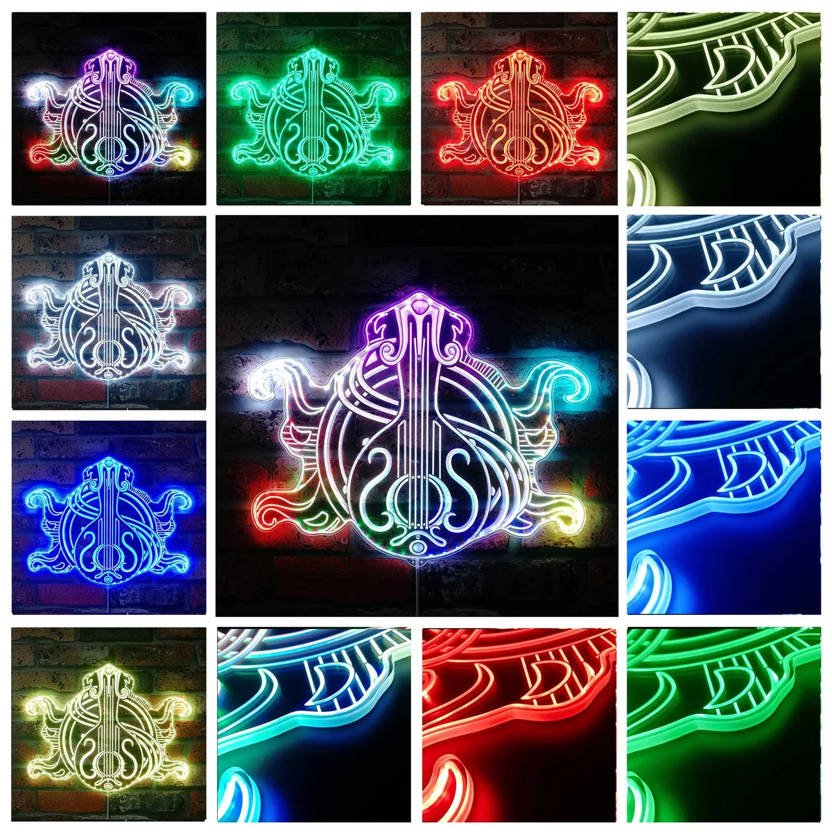 Baldur's Gate 3 Bard RGB LED Sign