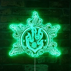Baldur's Gate 3 Sorcerer Logo RGB LED Sign