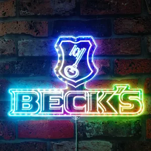 Beck's Logo RGB LED Sign