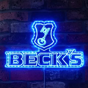 Beck's Logo RGB LED Sign
