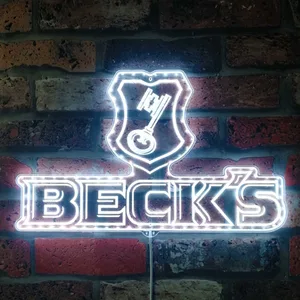 Beck's Logo RGB LED Sign