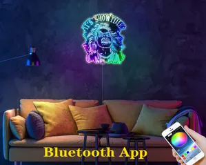 Beetlejuice It's Showtime RGB LED Sign
