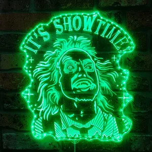 Beetlejuice It's Showtime RGB LED Sign