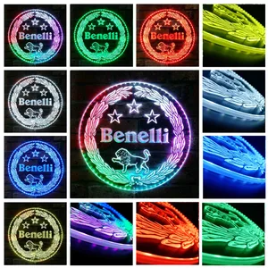 Benelli Firearms Lion Logo RGB LED Sign