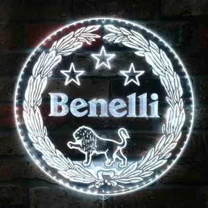 Benelli Firearms Lion Logo RGB LED Sign