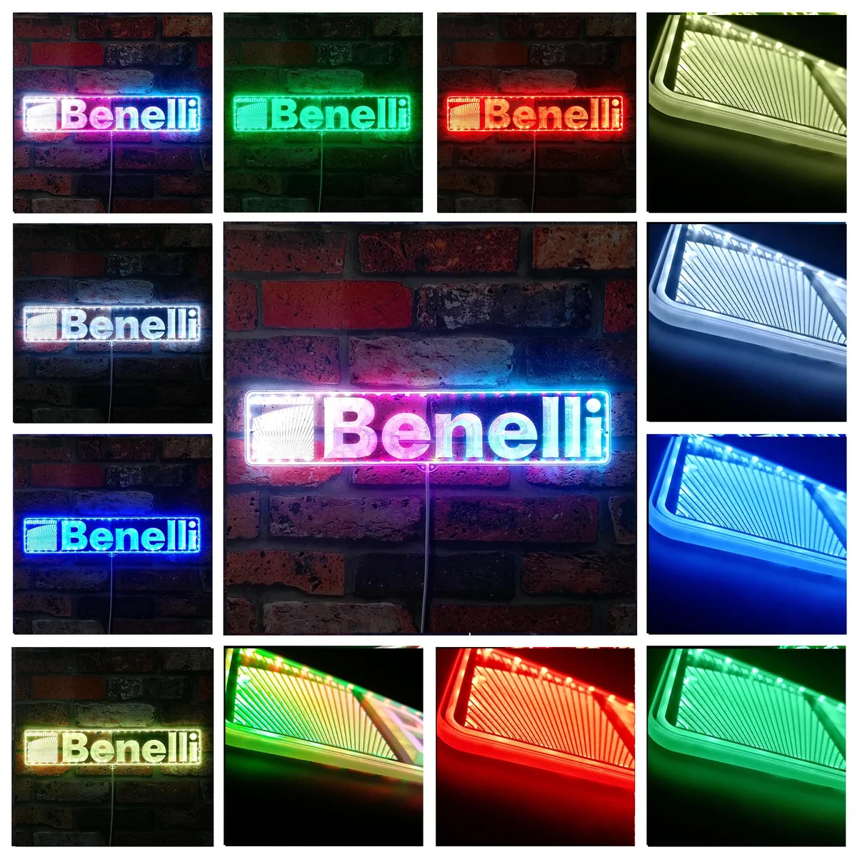 Benelli Logo RGB LED Sign