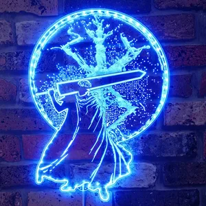 Berserk Sacrifice Hawk Raider Sword RGB LED Sign
