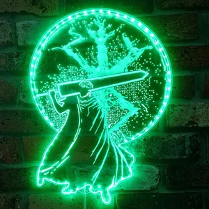Berserk Sacrifice Hawk Raider Sword RGB LED Sign