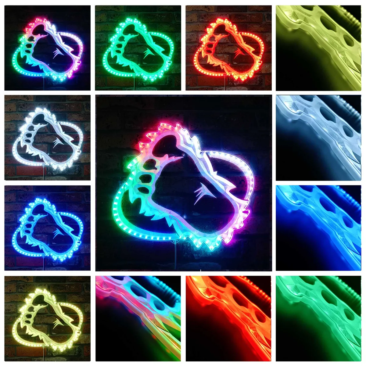 Bigfoot RGB LED Sign