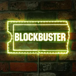 Blockbuster Logo RGB LED Sign