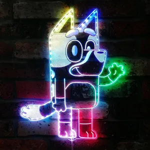 Bluey Bluey Heeler RGB LED Sign