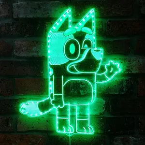 Bluey Bluey Heeler RGB LED Sign