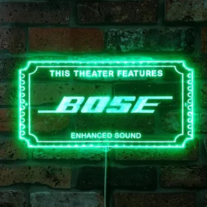Bose Theater Sign RGB LED Sign