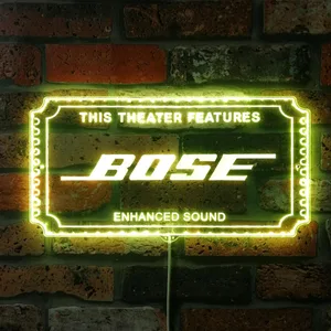 Bose Theater Sign RGB LED Sign