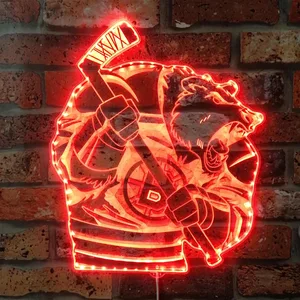 Boston Bruins Bardown RGB LED Sign