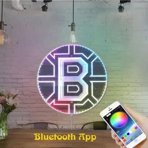 Boston Bruins Logo RGB LED Sign