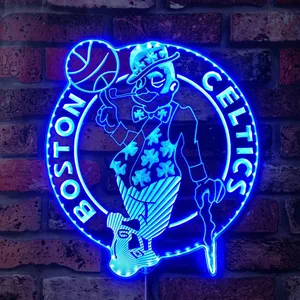 Boston Celtics Logo RGB LED Sign
