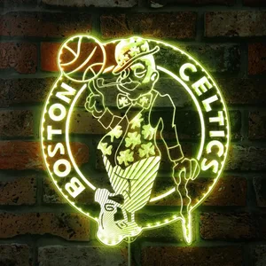 Boston Celtics Logo RGB LED Sign