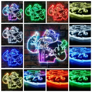 Boston Red Sox Bardown RGB LED Sign