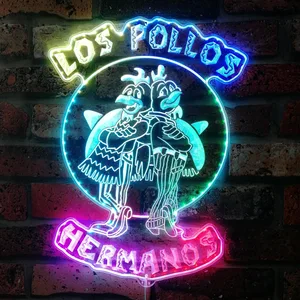 Breaking Bad Los Pollos Hermanos RGB LED Sign