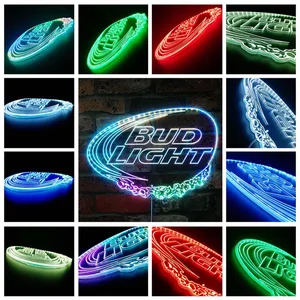 Bud Light Logo RGB LED Sign