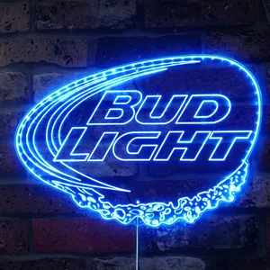 Bud Light Logo RGB LED Sign