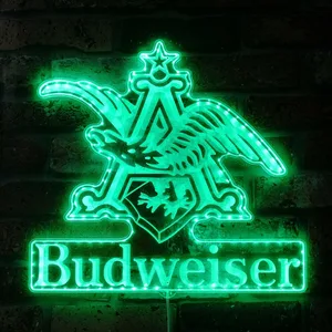 Budweiser Anheuser-Busch Logo RGB LED Sign