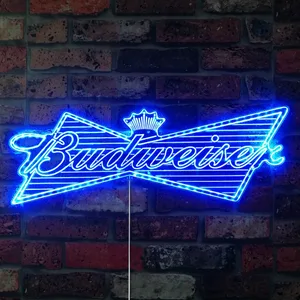 Budweiser Logo RGB LED Sign