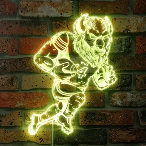 Buffalo Bills Billy Buffalo RGB LED Sign