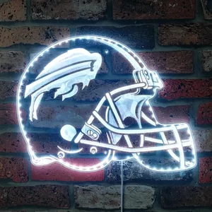 Buffalo Bills Helmet RGB LED Sign